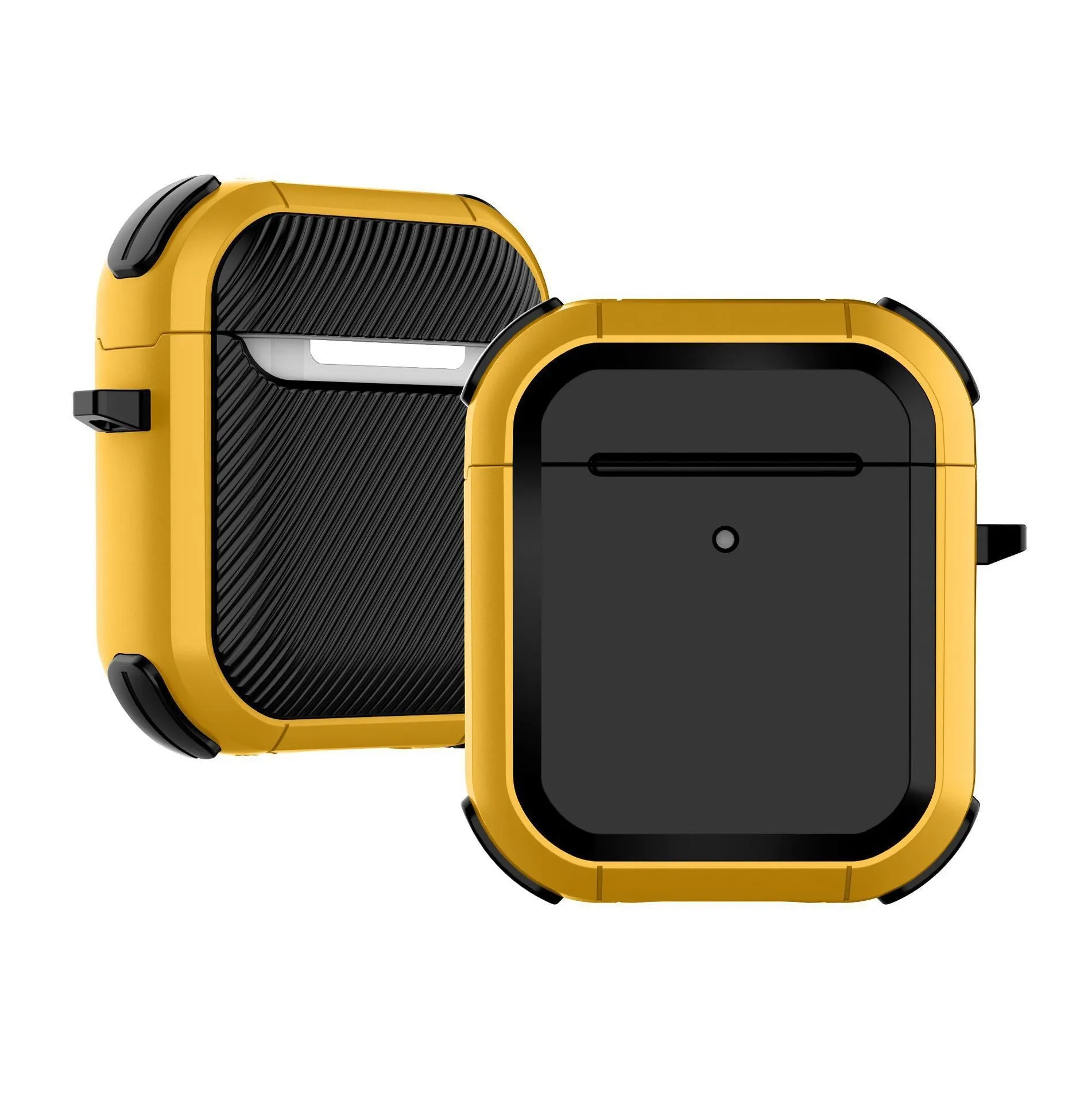 TPU and PC clamshell protective sleeve for AirPods Pro case in a selection of colours