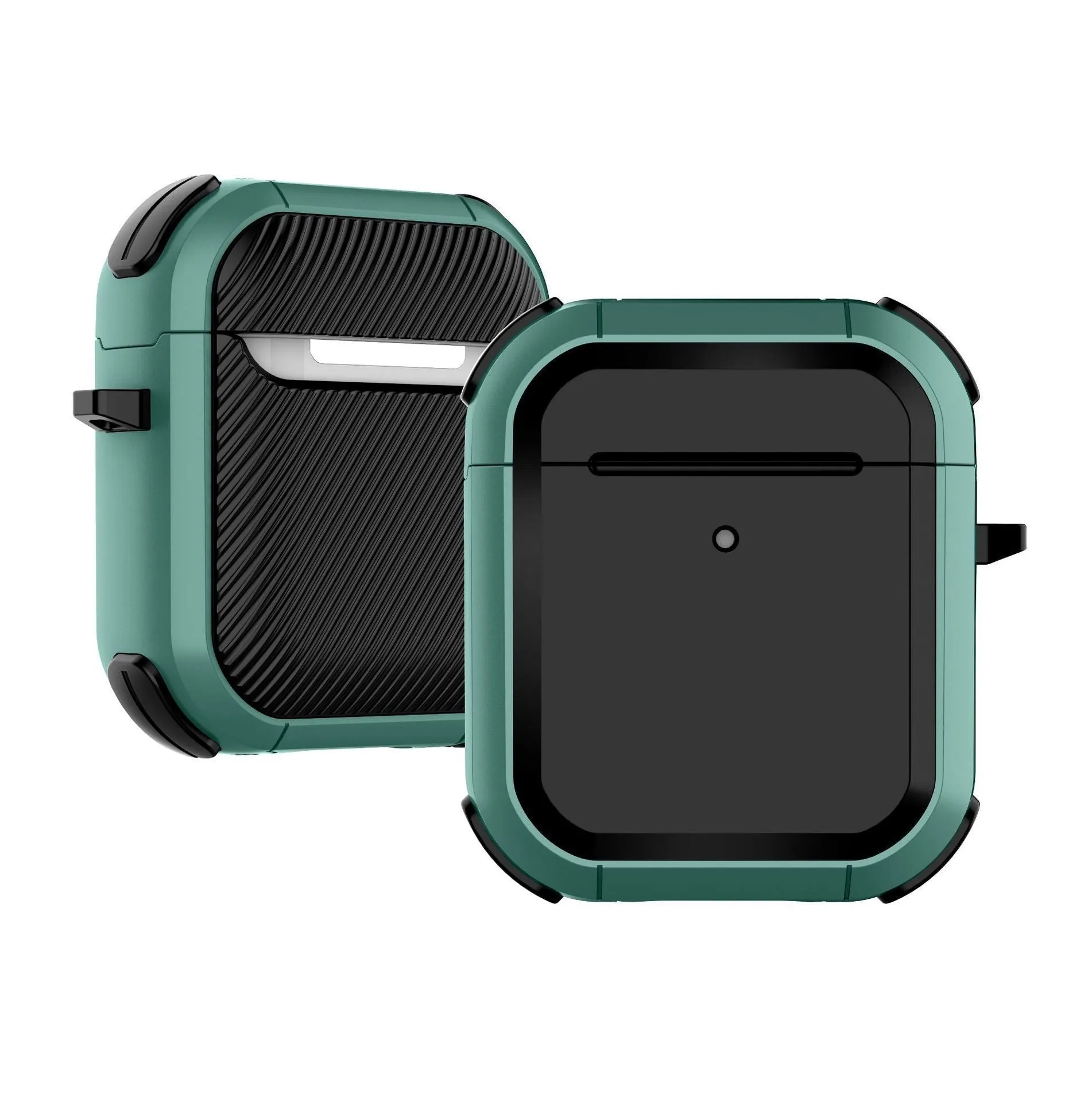 TPU and PC clamshell protective sleeve for AirPods Pro case in a selection of colours