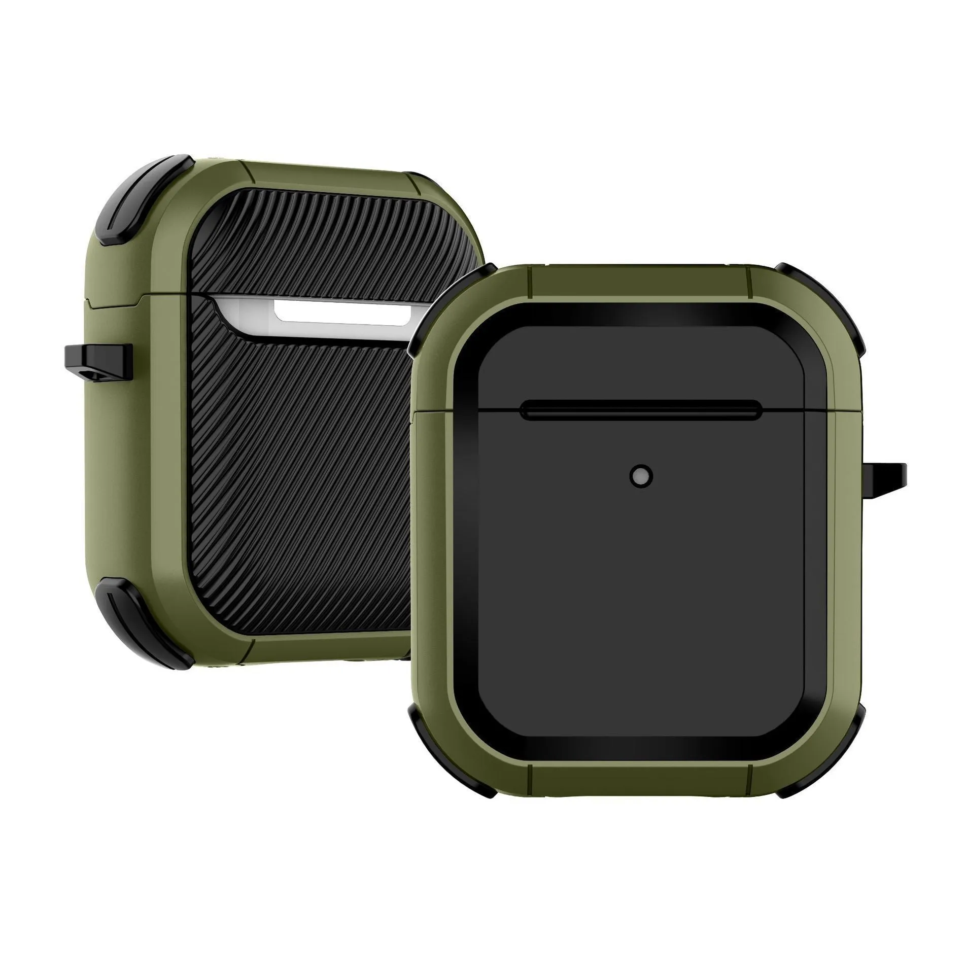 TPU and PC clamshell protective sleeve for AirPods Pro case in a selection of colours