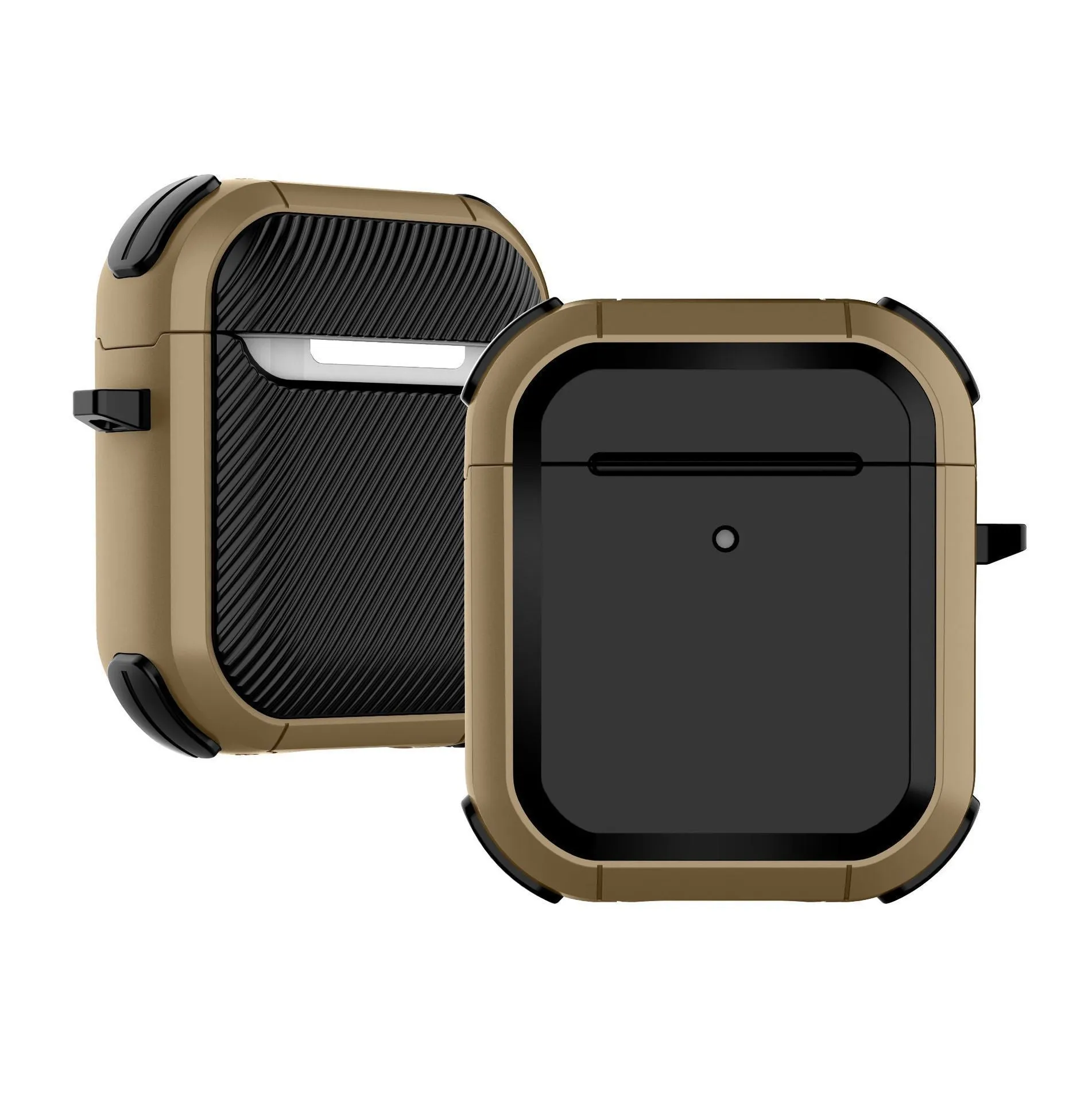 TPU and PC clamshell protective sleeve for AirPods Pro case in a selection of colours