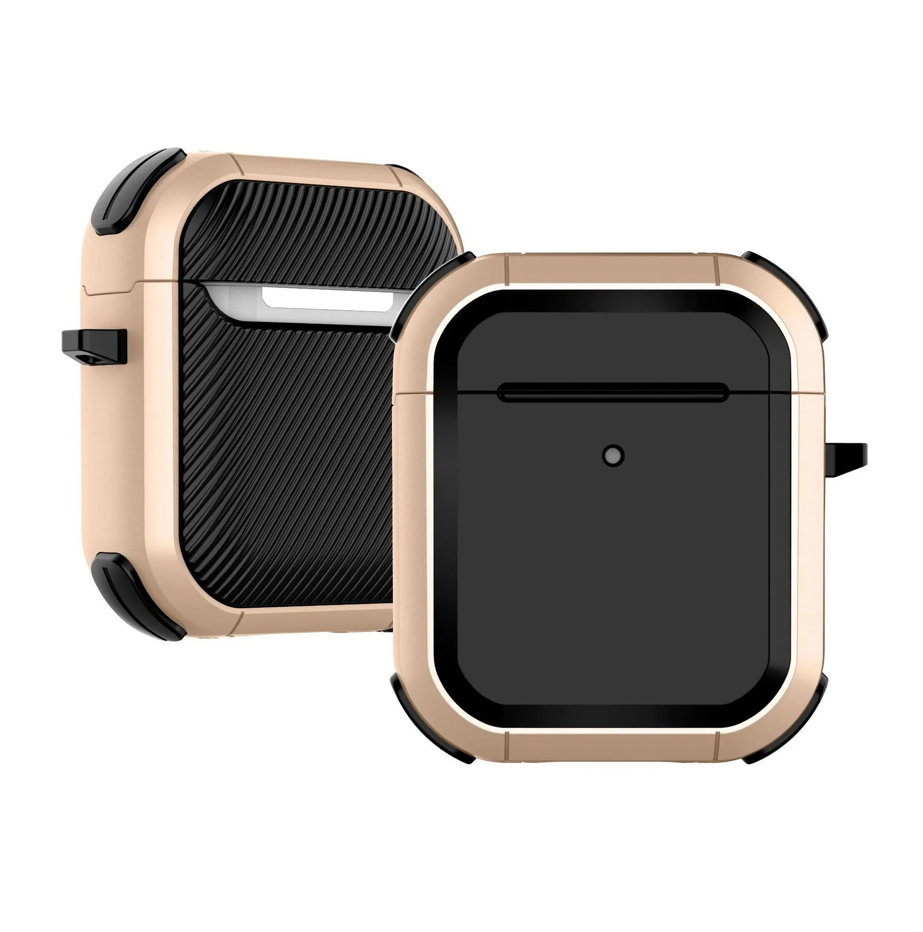 TPU and PC clamshell protective sleeve for AirPods Pro case in a selection of colours