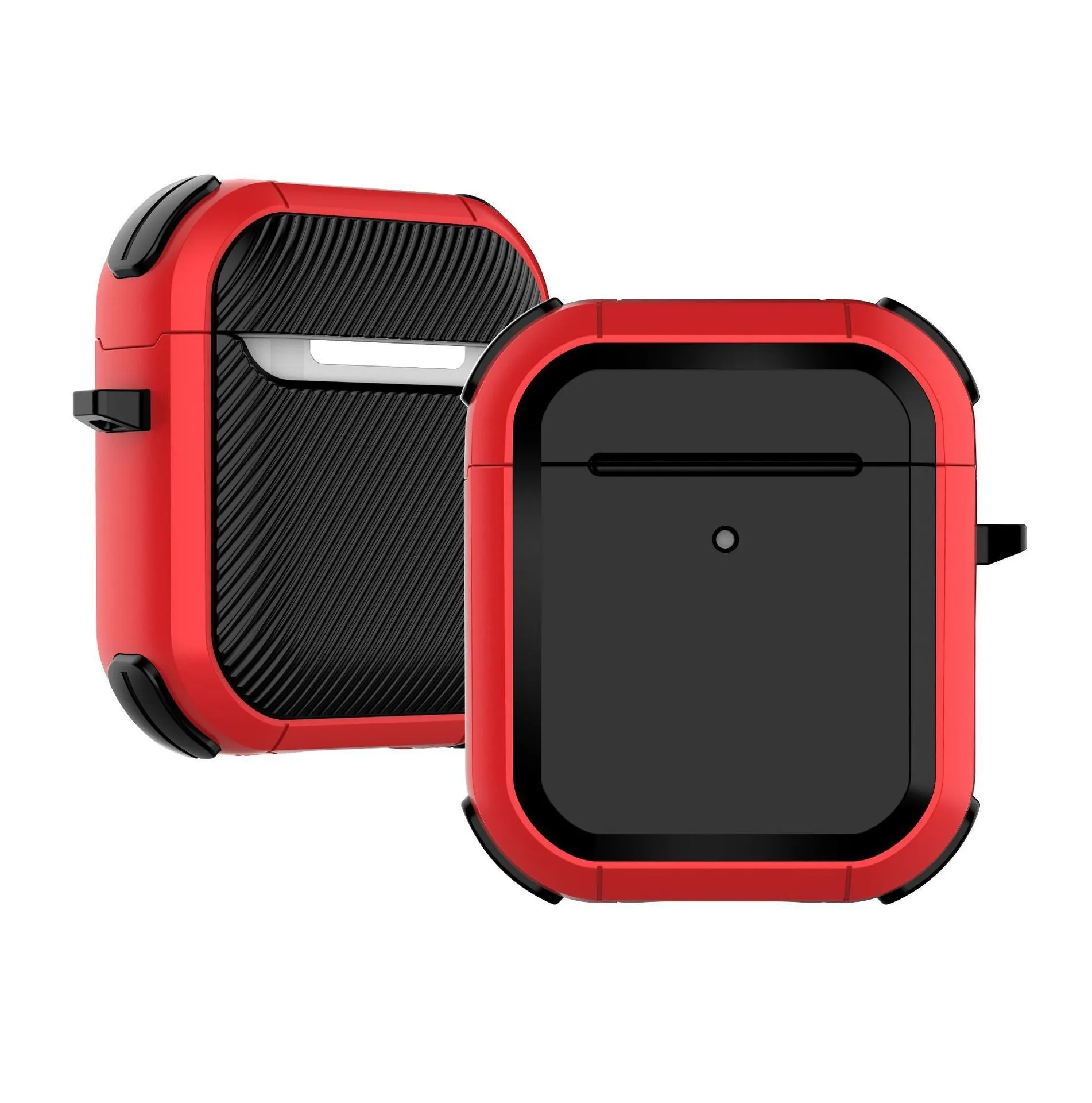 TPU and PC clamshell protective sleeve for AirPods Pro case in a selection of colours