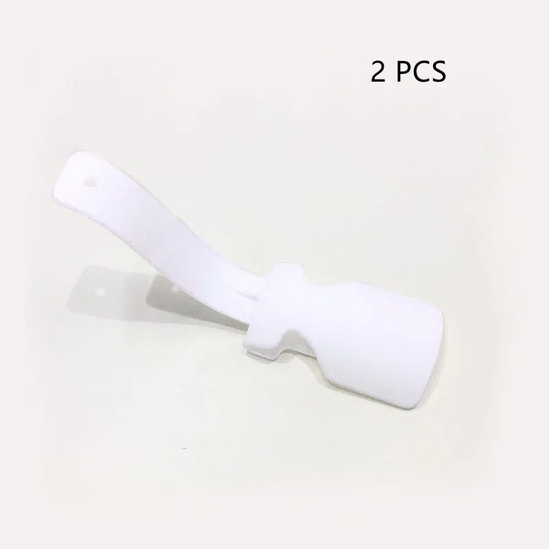 Lazy shoe lifter PP plastic polypropylene shoehorn 16.5 x 4.6cm compact size lightweight 18.5g shoe helper for easy slip-on no bending home use multiple colour options blue grey pink red white