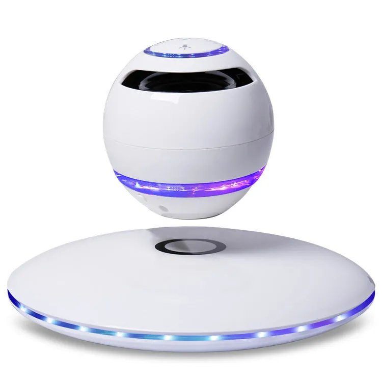 Creative Toys black technology wireless Bluetooth speaker in white or black plastic casing with 10m range