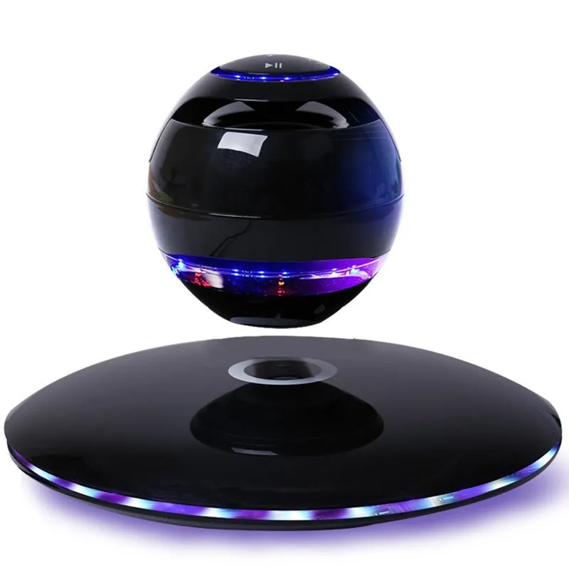 Creative Toys black technology wireless Bluetooth speaker in white or black plastic casing with 10m range