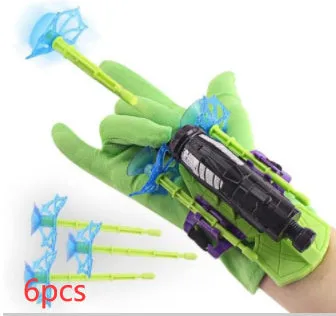 Spider Launcher Hero Upgrade wrist sucker glove transmitter toy set in plastic