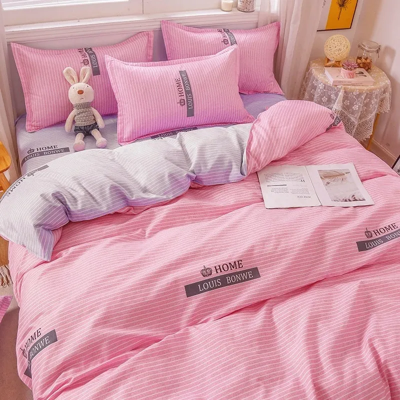 Cotton winter quilt core set in yellow colour measured 230cm by 250cm for bed use