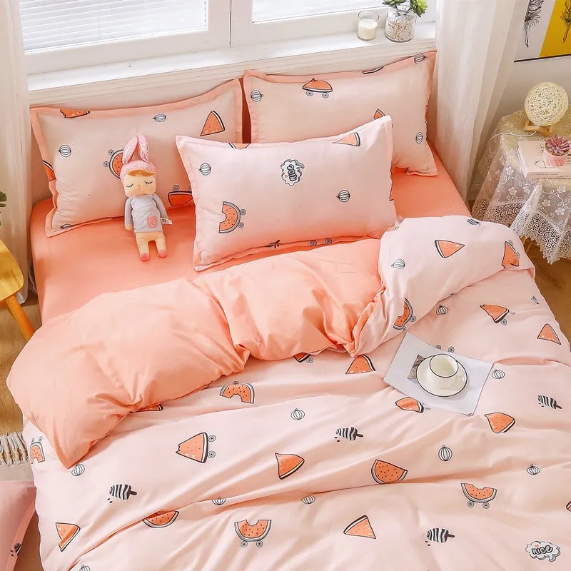 Cotton winter quilt core set in yellow colour measured 230cm by 250cm for bed use