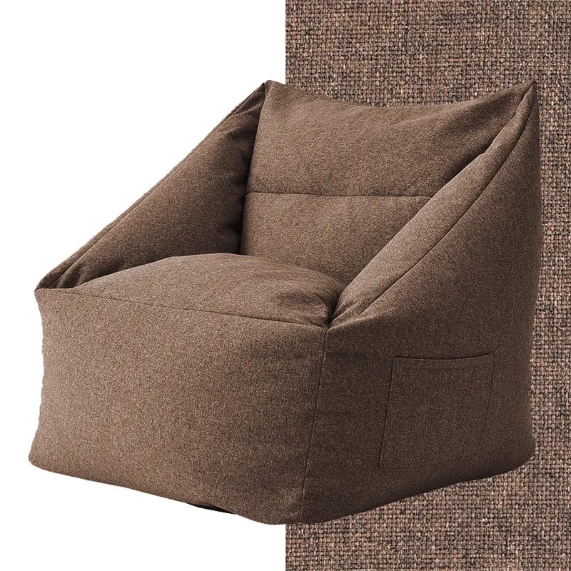 Fabric bedroom lazy sofa leisure chair in mint green with compact 66x66x70cm dimensions