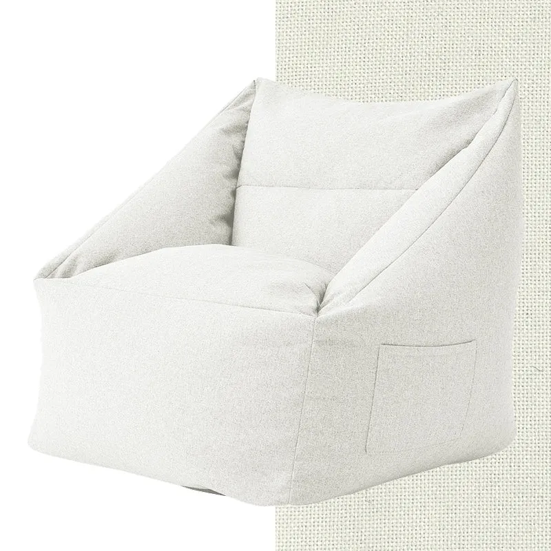 Fabric bedroom lazy sofa leisure chair in mint green with compact 66x66x70cm dimensions