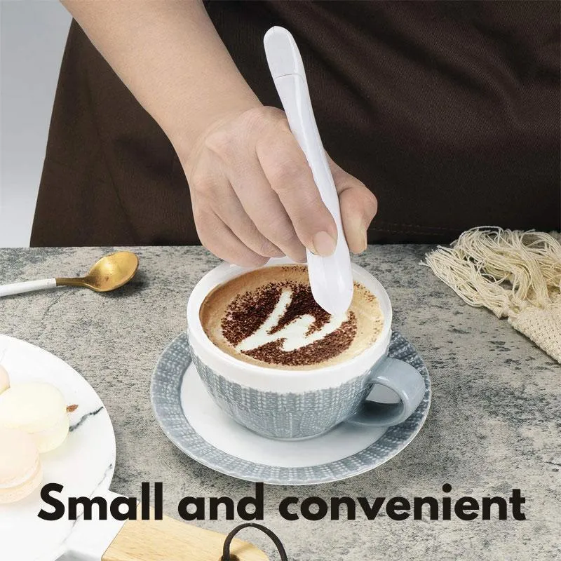Electric coffee drawing pen in yellow, red, pink, white or green for food decoration on cake