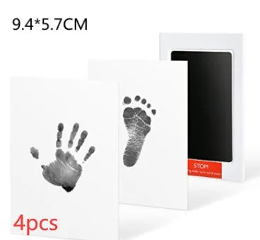 Baby hand and foot print disposable ink pad in multiple colours for keepsake crafting