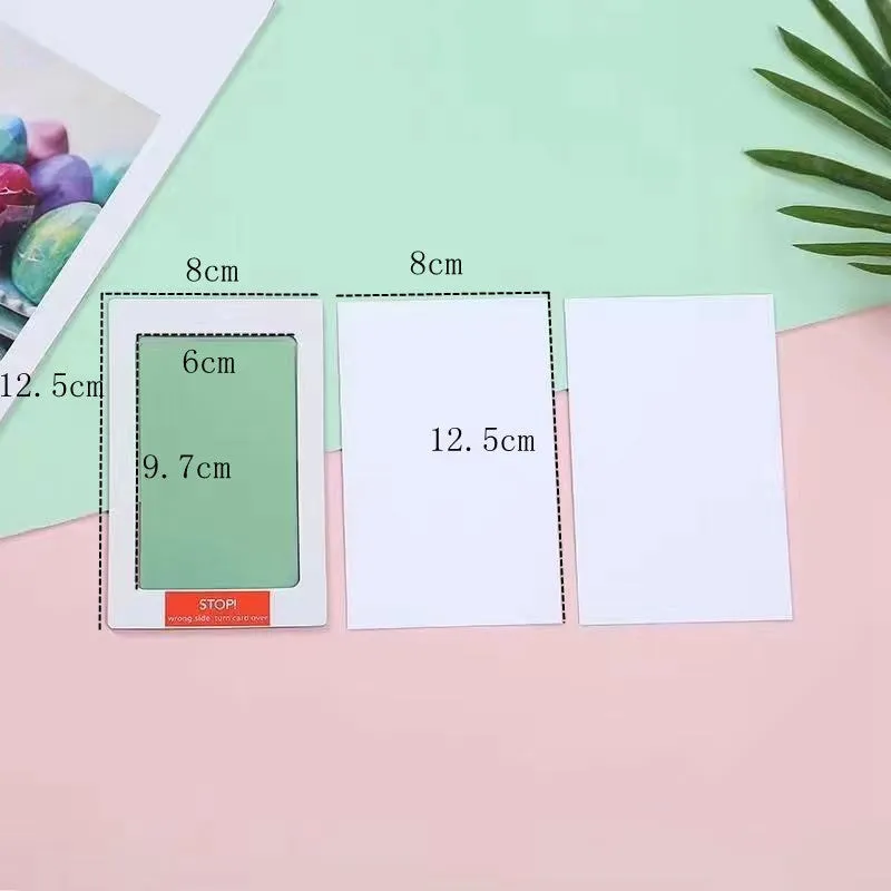Baby hand and foot print disposable ink pad in multiple colours for keepsake crafting