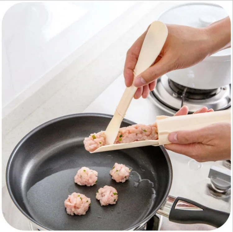 Meatball maker kitchen gadget for shaping meatballs and fishballs with custom LOGO option