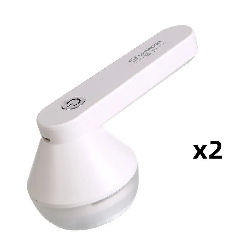 USB rechargeable hair trimmer plastic body green colour 170g 13.5cm