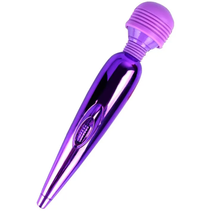Pink electric female vibration AV stick with charging port, ABS body, 200mm length, automatic thrusting function.