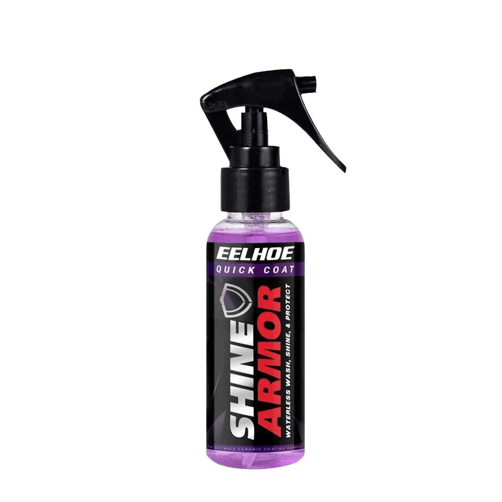 3 In 1 High Protection Fast Car Paint Spray Coating Agent in a PE bottle, 30ml and 100ml sizes