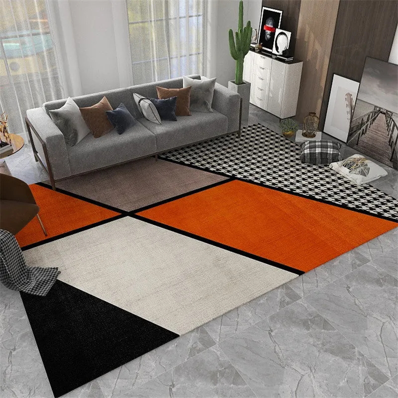 Nordic rectangle carpet with viscose fibre, available in size 200x300cm, colour Simplicity