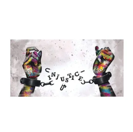 Children's graffiti abstract canvas print frameless wall art in modern style for kids room