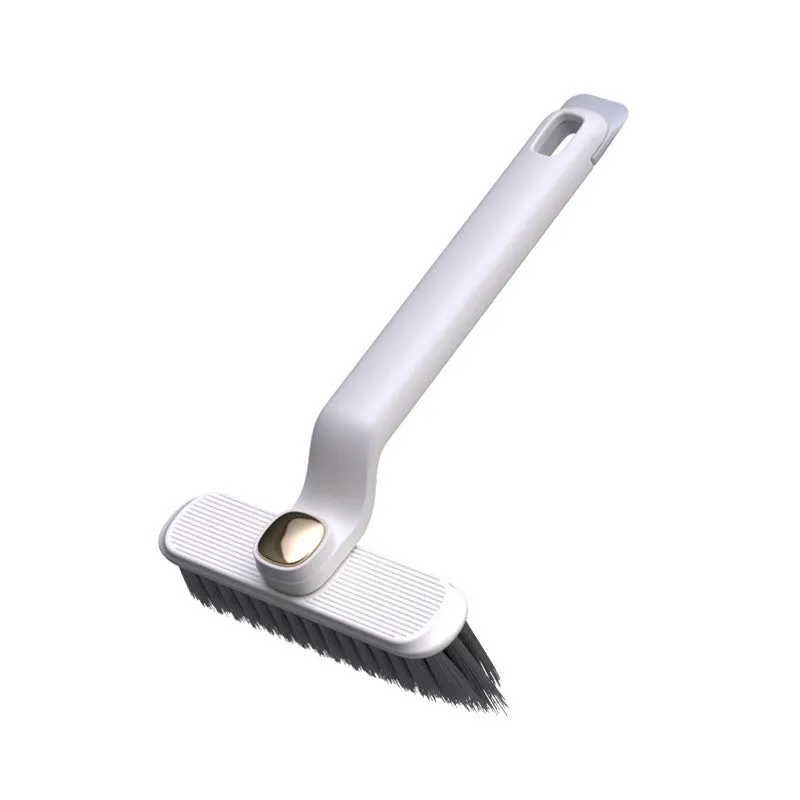 Household multi-function rotating 2-in-1 gap cleaning brush in three colours for stubborn tile stains