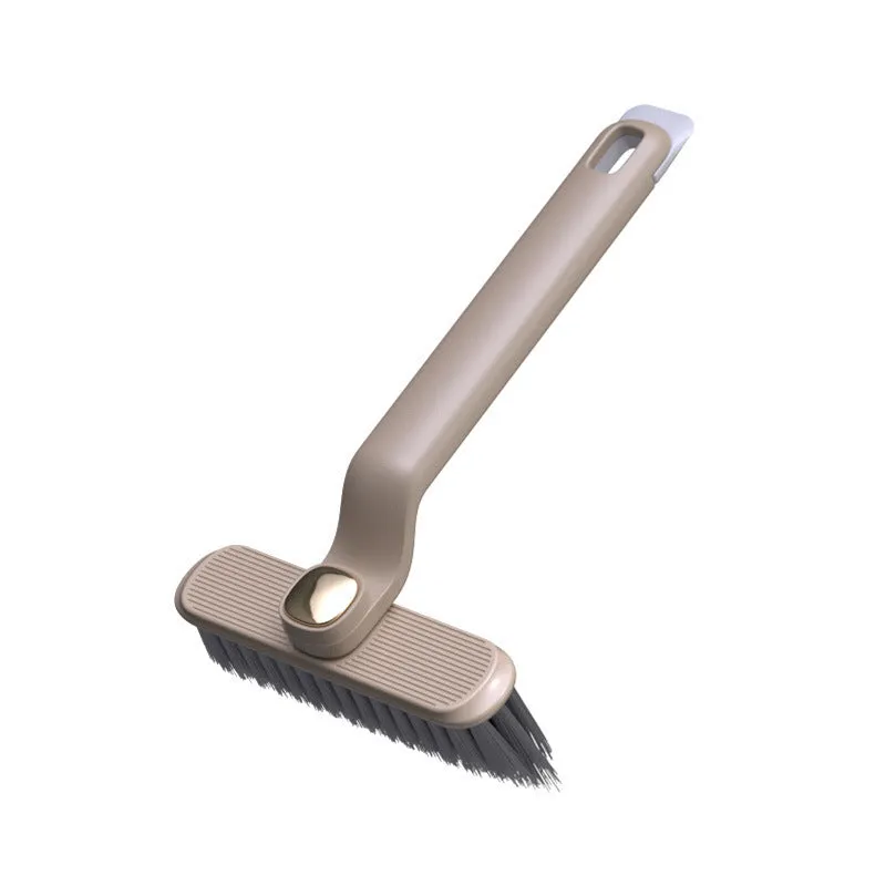 Household multi-function rotating 2-in-1 gap cleaning brush in three colours for stubborn tile stains