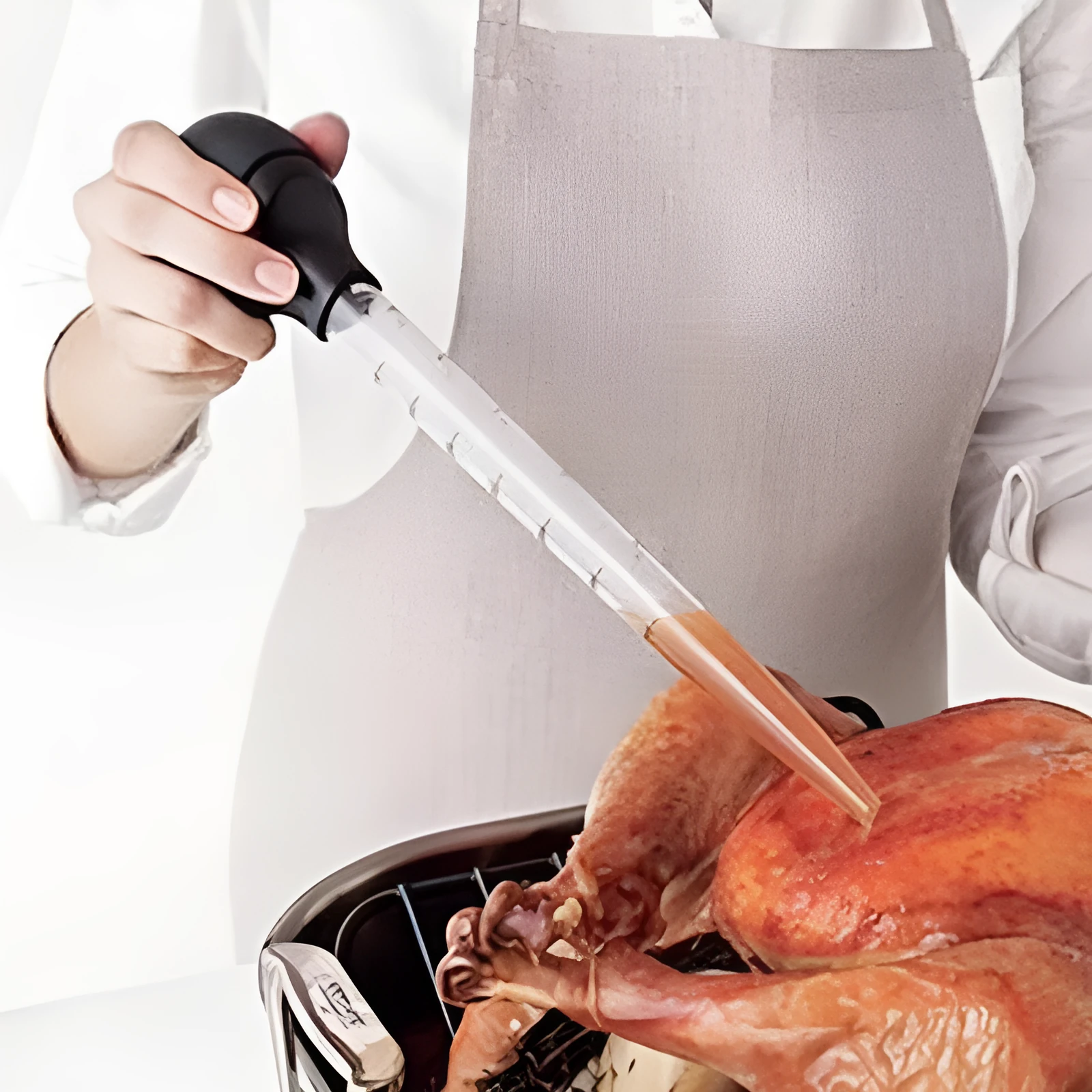 Turkey oil dropper 30ml 28cm PP material basting tool for kitchen cooking