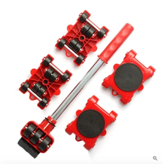 Plastic heavy object mover set 5-piece furniture moving tools 340mm*110mm*100mm