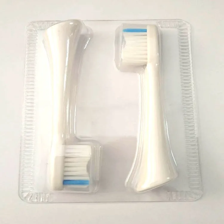 White waterproof electric toothbrush with inductive charging base and five nursing mode buttons