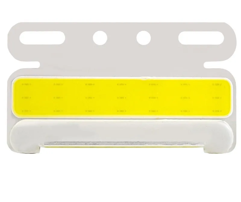 12V and 24V COB LED truck side marker light with grounded tyre light in aluminium alloy housing