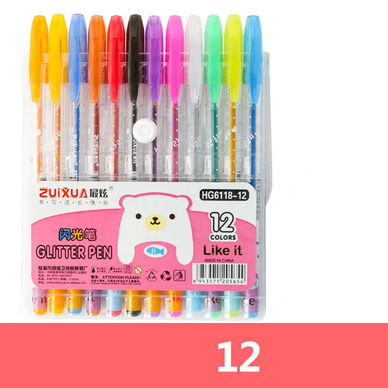 Flash Pen highlight pastel pen set with 0.5mm tip in multiple colour options for office use