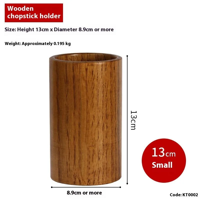 Bamboo chopsticks holder with multiple size options for kitchen utensil storage