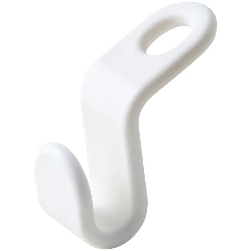Plastic closet stack hanger hook 6-pack PP material 6x2cm for wardrobe organisation