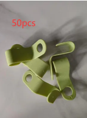 Plastic closet stack hanger hook 6-pack PP material 6x2cm for wardrobe organisation