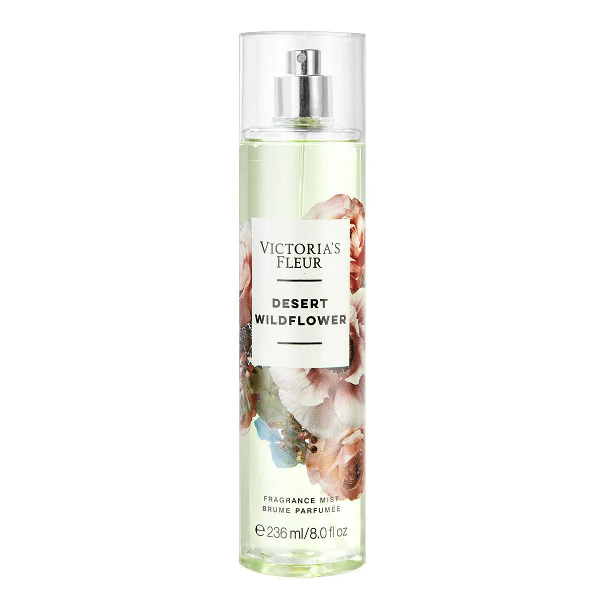 236ml body spray perfume in floral fragrance, four colour variants almond blossom rose cactus blossom berry violet
