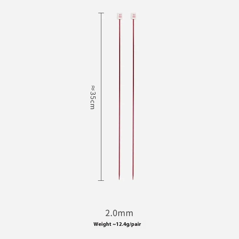 Complete crochet hook set showing multiple sizes from 2.0mm to 10.0mm with protective caps