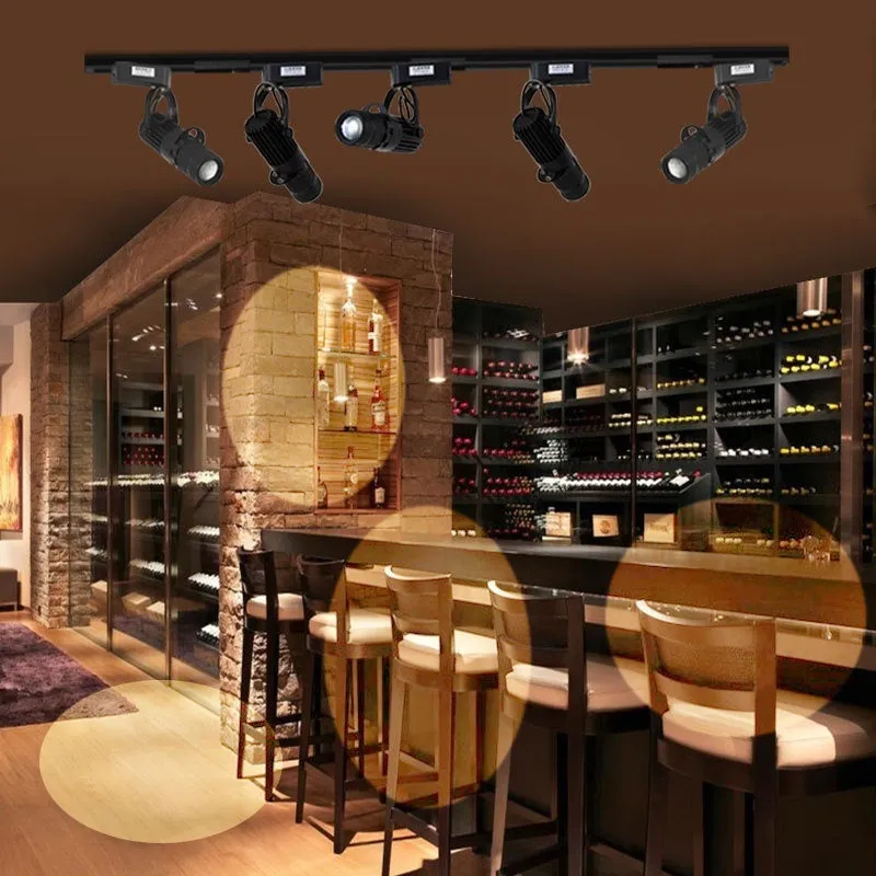 LED adjustable focus spotlight aluminium housing ceiling mount 10W 15W 20W warm white cool white