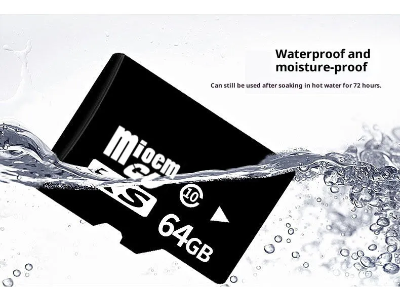 Black TF memory card 32GB Class 10 high speed for camera and dash cam