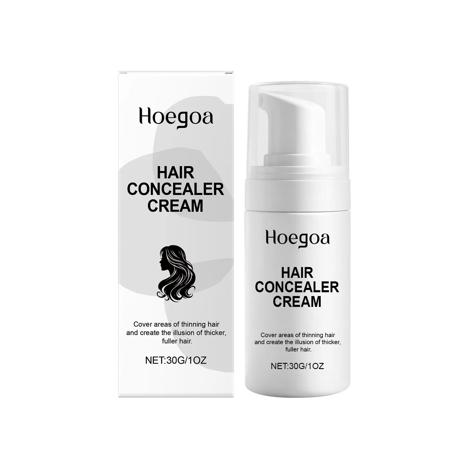 30g hair concealer stick for thinning hair - gentle scalp nourishing formula in compact packaging