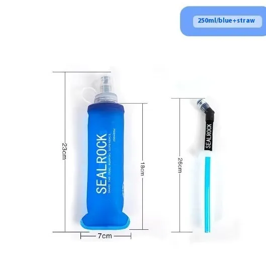 15cm plastic portable straw for hands-free drinking during mountain climbing and biking activities