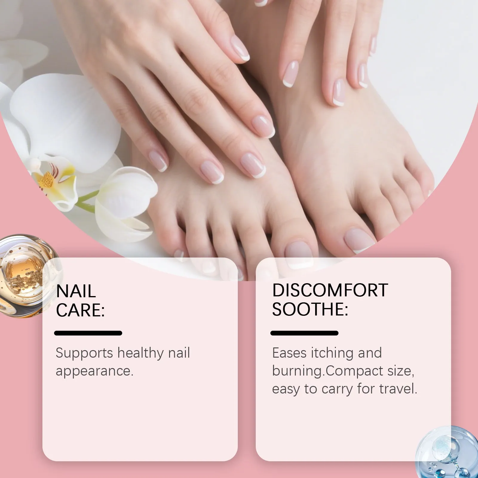 Nail Care Series pen set with nail care essence for daily nail nourishment and brightening