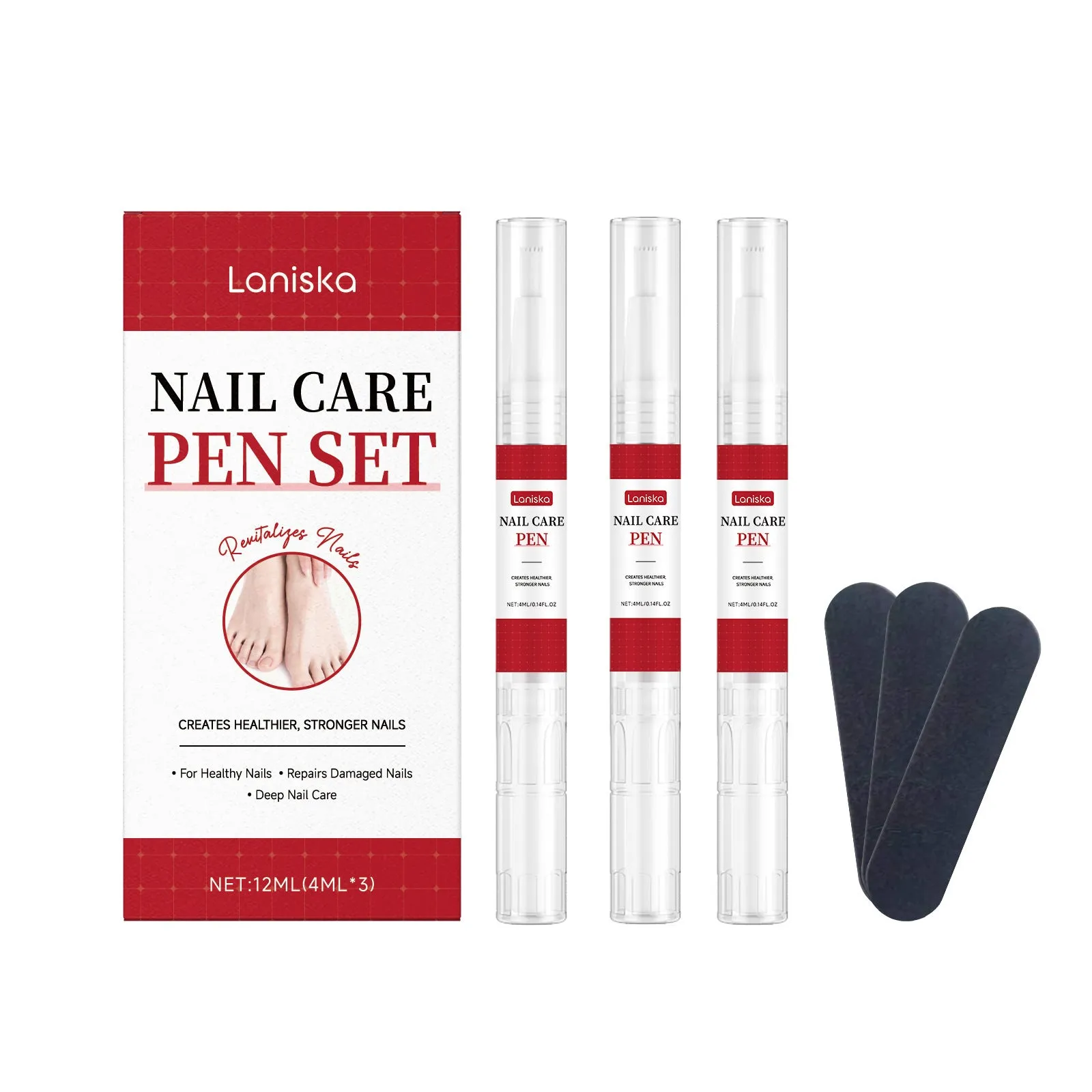 Nail Care Series pen set with nail care essence for daily nail nourishment and brightening