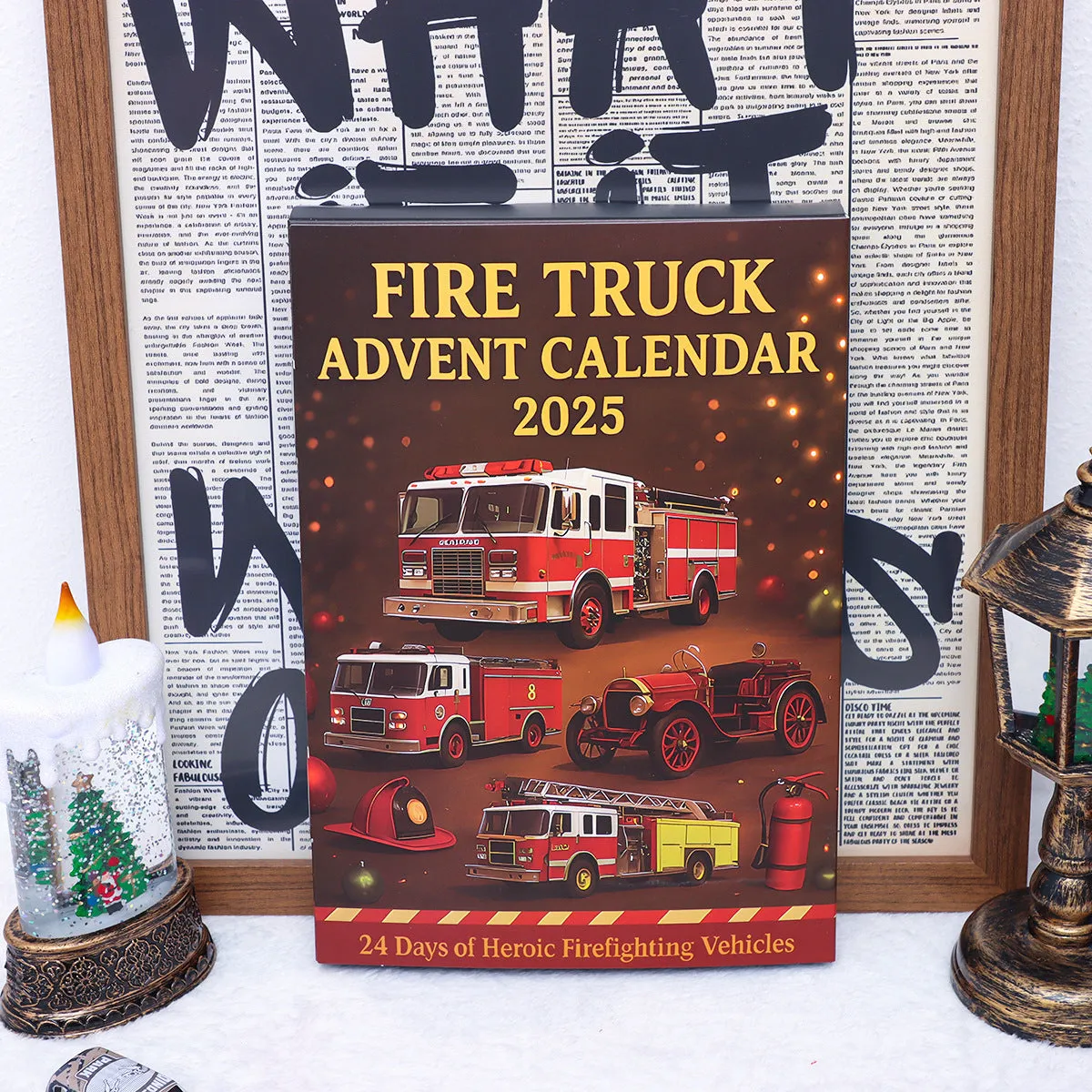Coming Day Christmas Blind Box Set with alloy and acrylic ornament, one of four styles