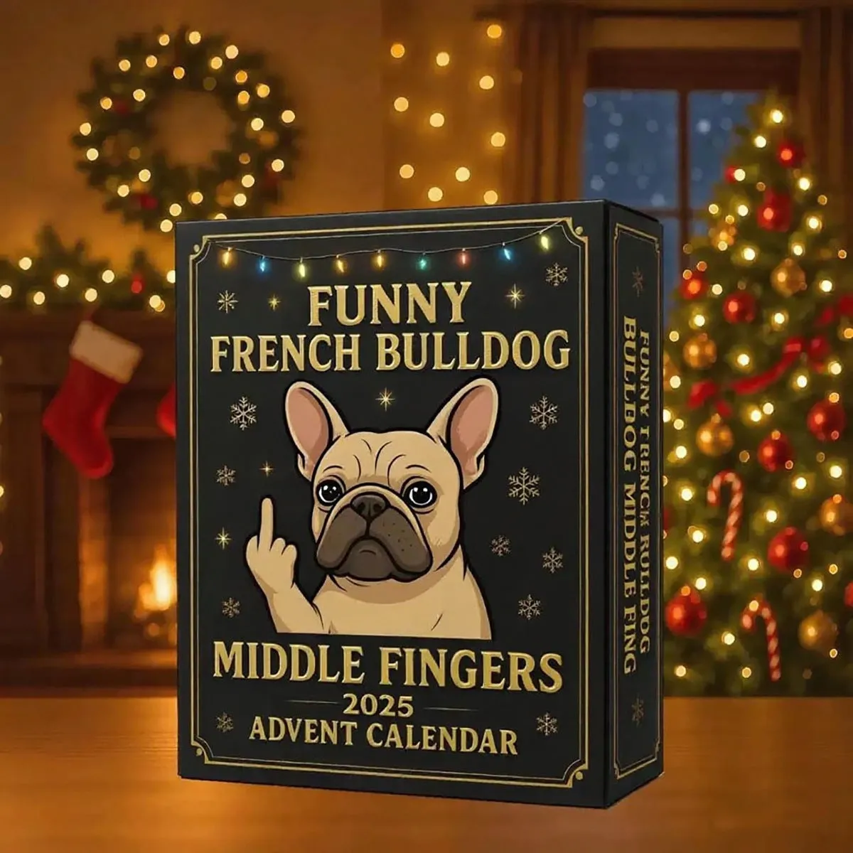 Coming Day Christmas Blind Box Set with alloy and acrylic ornament, one of four styles