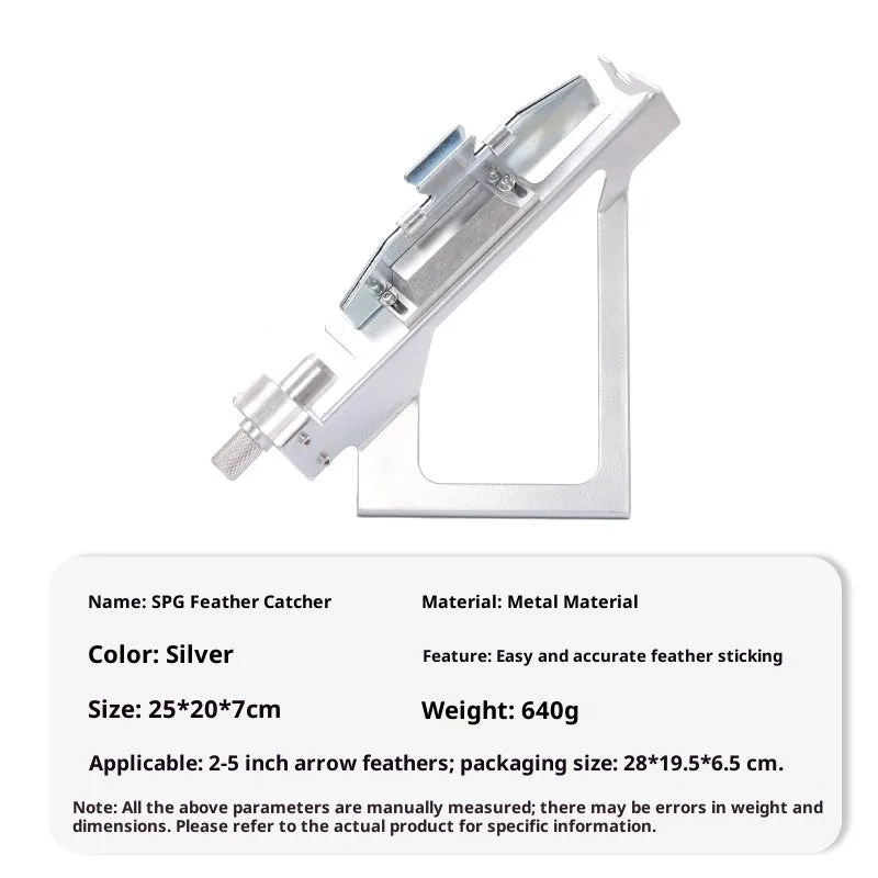 SPG Metal Stick Arrow Bonder fletching jig in stainless steel with blue and silver colour options
