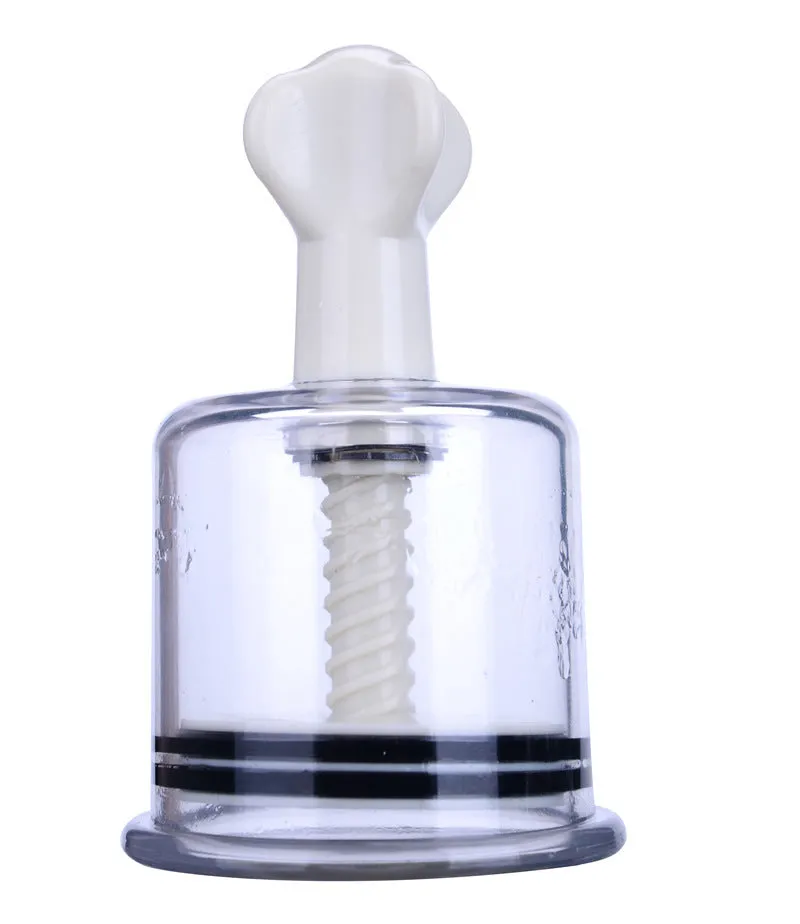 Mei Mei Teaser suction nipple stimulator in ABS with three size options mini 1.8cm medium 3cm extra large 5cm