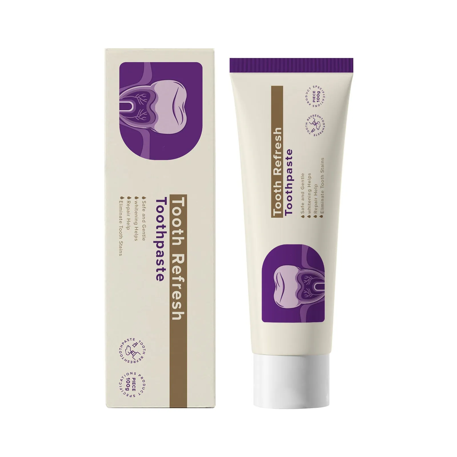 Spearmint oil pulling rinse set with mouthwash and toothpaste in a bathroom setting
