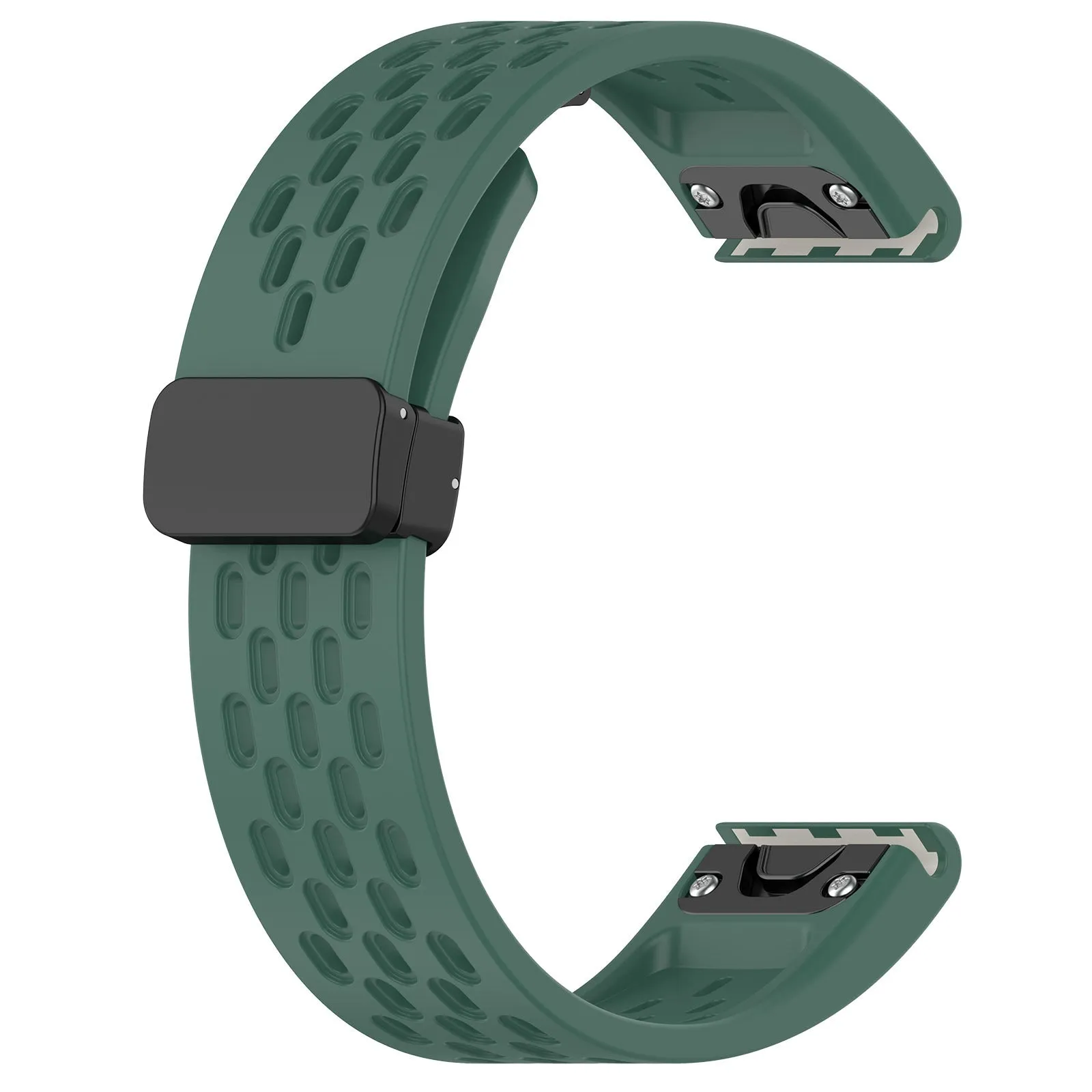 Quick release watch strap for Fenix smartwatches in multiple colours and sizes with tool.