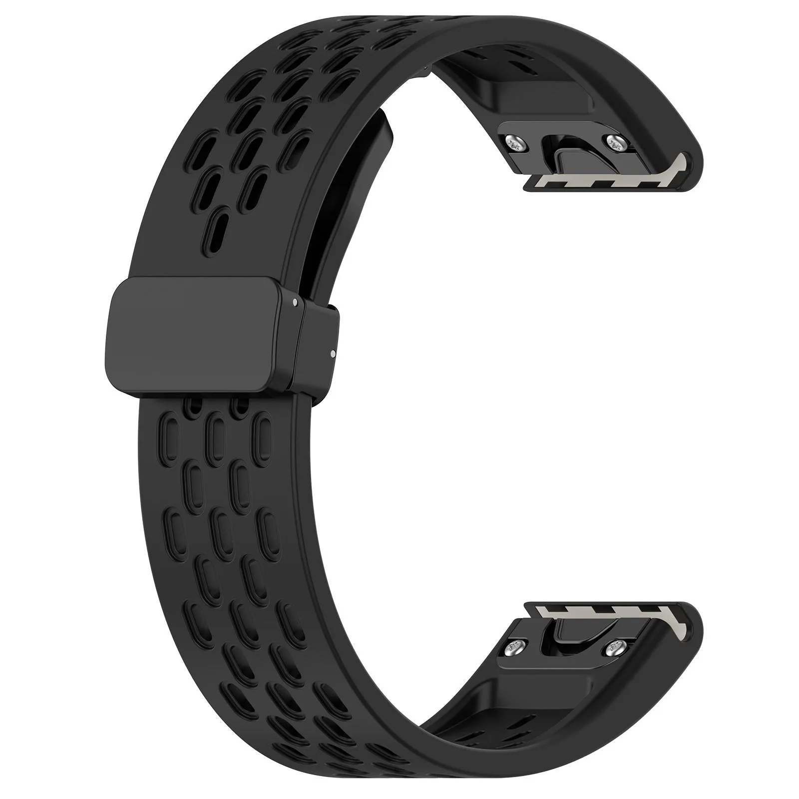 Quick release watch strap for Fenix smartwatches in multiple colours and sizes with tool.
