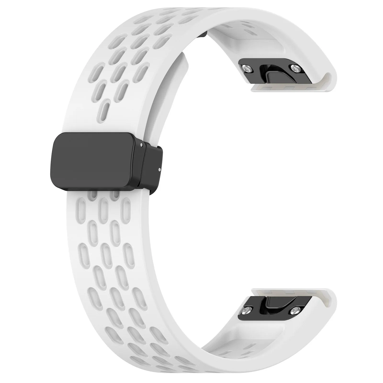 Quick release watch strap for Fenix smartwatches in multiple colours and sizes with tool.