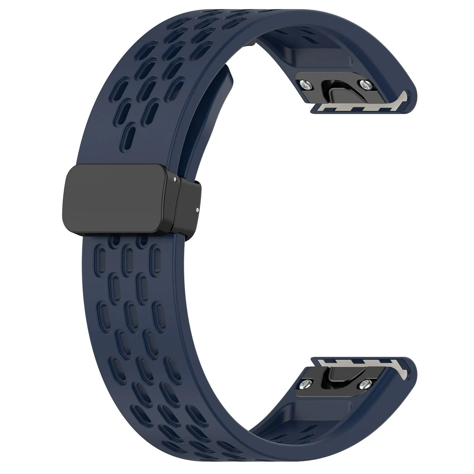 Quick release watch strap for Fenix smartwatches in multiple colours and sizes with tool.